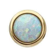 IN opal yg top 4mm 14/12