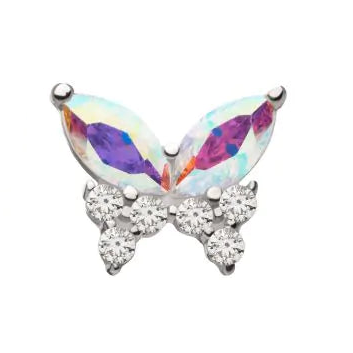 IN tl wg butterfly w/cz