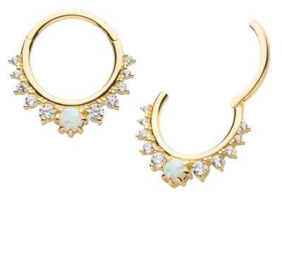 IN yg clicker 16 5/16 w/cz&opal