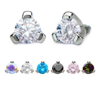 gem top prong 14/12 4mm