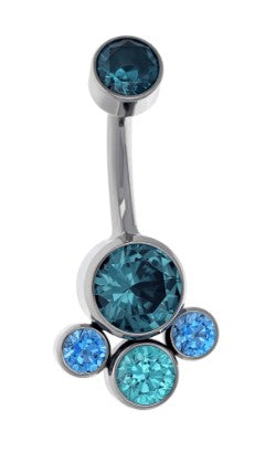 AN cluster navel 14 3/8 w/lbt