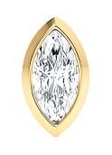 BVLA tl yg marquise bezel