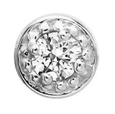 BVLA tl wg millgrain prong w/dia