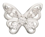 IN tl wg butterfly w/cz