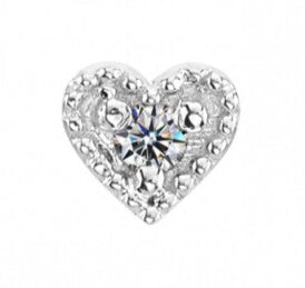 BVLA tl wg  heart harlequin w/ cz