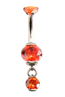 IS dangle 1 navel 14 3/8