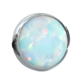 NM cabochon peacock 2.5mm