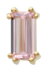 IN tl yg pink baguette