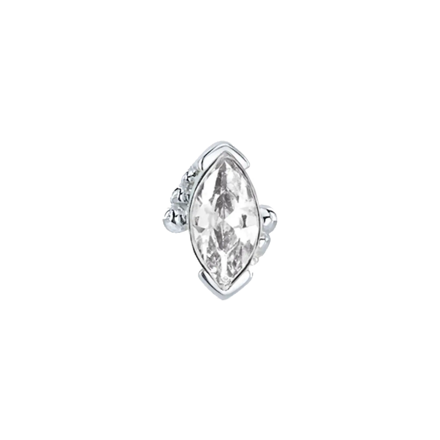 BVLA tl wg beaded marquise w/cz