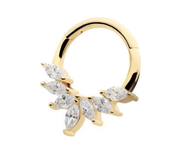 IN yg 7 marquise clicker 16 5/16