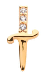 IN tl yg dagger w/cz