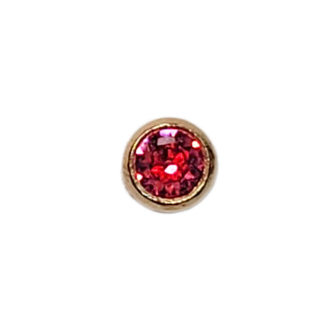 studkt yg pink bezel
