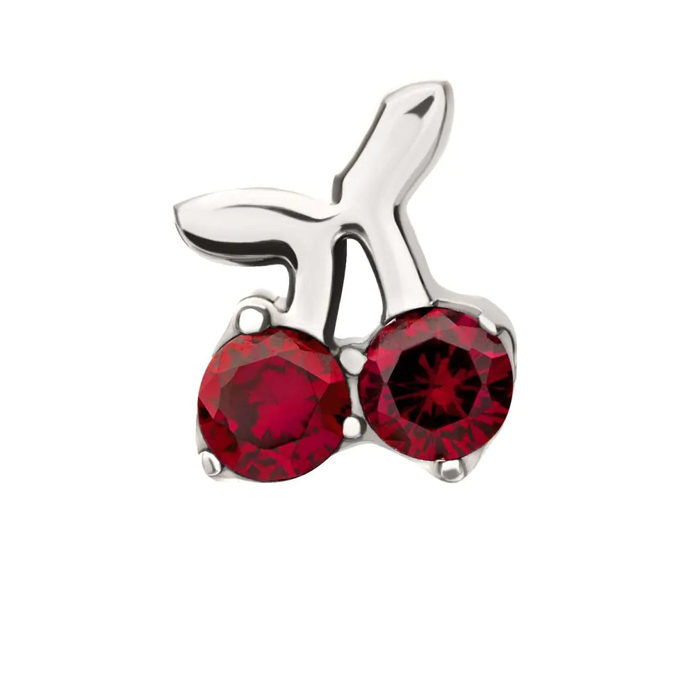 IN tl cherry w/ red cz