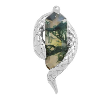 BJ tl wg eve was framed w/moss agate