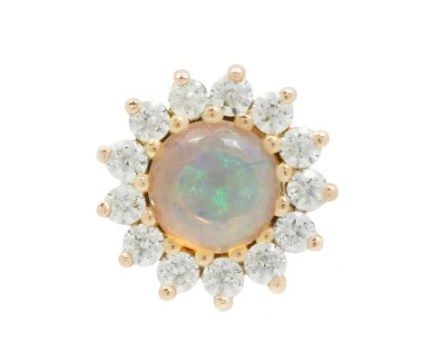 BJ tl yg delphine w/opal & cz