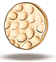 BG tl rg hammered disc 3mm