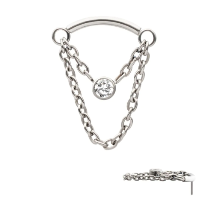 IN tl double dangle w/ bezel